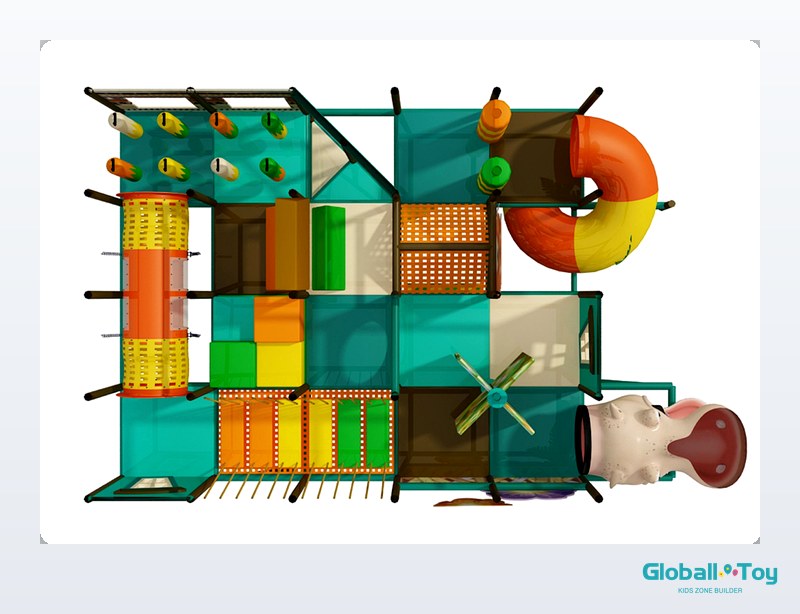 custom-soft-play-indoor-playground-3d-plan-spiral-slide-configuration configuração personalizada de soft-play-indoor-playground-3d-plan-spiral-slide