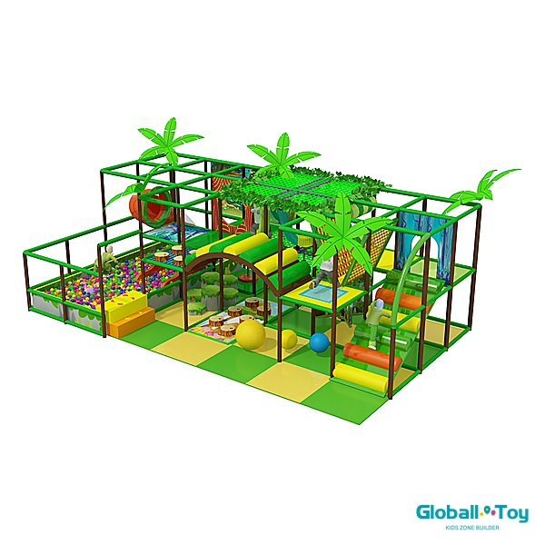 kids-soft-play-indoor-playground-tropical-forest-design jeux-doux-pour-enfants-aire de jeux-intérieure-conception-de-forêt-tropicale