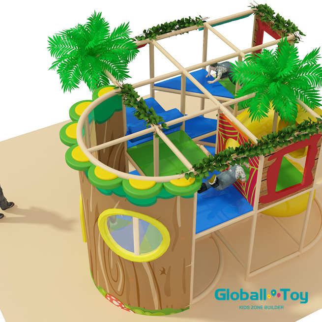 custom-jungle-theme-indoor-playground-design-contractor wykonawca projektu niestandardowego motywu dżungli