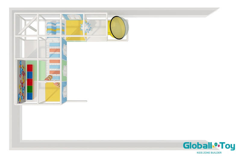 commercial-soft-play-with-slides-and-toys اللعب التجاري الناعم مع الشرائح والألعاب