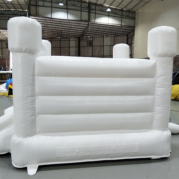 White Inflatable Bounce House Castle Back View Factory Wholesale White Inflatable Bounce House Castle Back View Factory Wholesale
