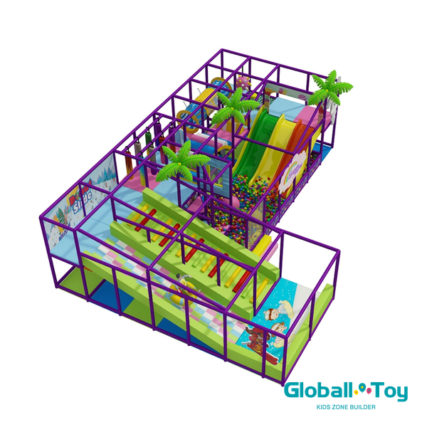 kids-indoor-playground-equipment-rainbow-slide-system kids-indoor-playground-equipment-rainbow-slide-system