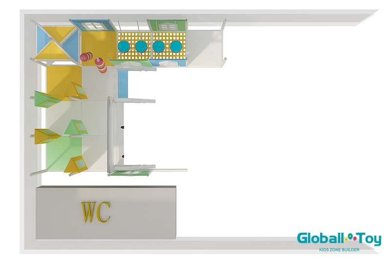 indoor-playground-small-kids-zone-design-with-wc منطقة-ملاعب-داخلية-للأطفال-تصميم-مع-مرحاض