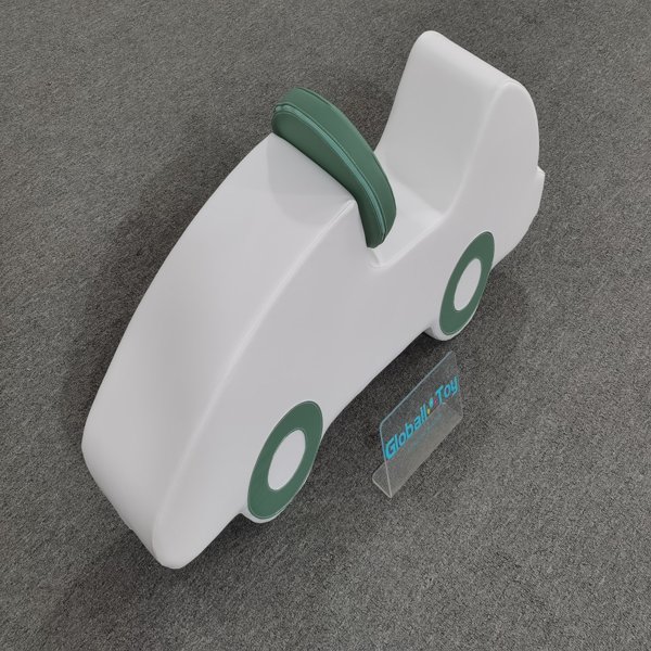soft-play-car-white-black-seat-toddler-climber-indoor-play-supplier soft-play-auto-wit-zwart-zitje-peuter-klimmer-indoor-play-leverancier