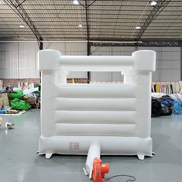 PVC Mini maison de saut gonflable blanche pour les fournisseurs d'événements