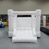 PVC bouncy castle with entrance slide for children jumping play