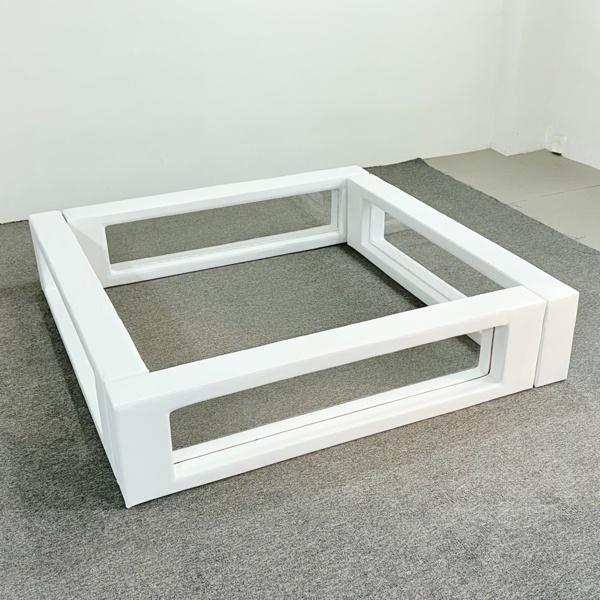 White Soft Play Baby Fence Top View