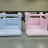 commercial pastel jumping castle for toddlers