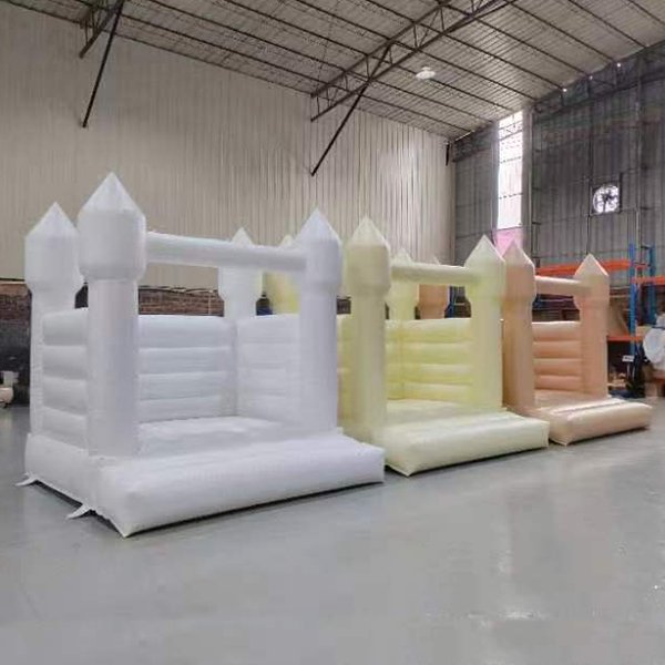 Three Color Inflatable Bounce Castle Set for Event Hire Bulk