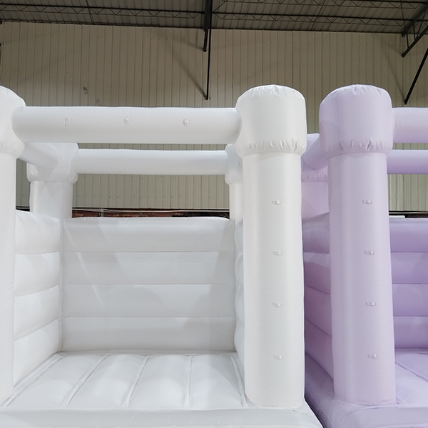 Pink Inflatable Bounce Castle For Toddler Soft Play Package Vendor