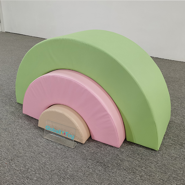 Rainbow Soft Play Climbing Arch dla dzieci w wieku przedszkolnym