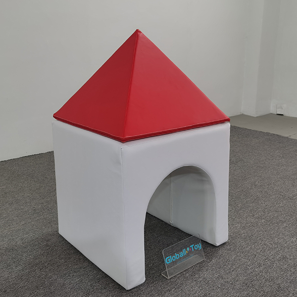 red roof soft play house for toddler rental setups