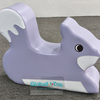 purple animal rocker for toddler soft zone