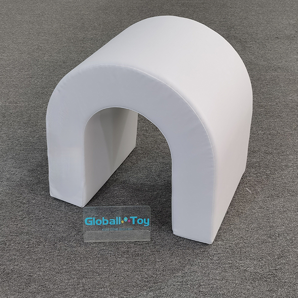 large circular soft foam structure for baby rental zones