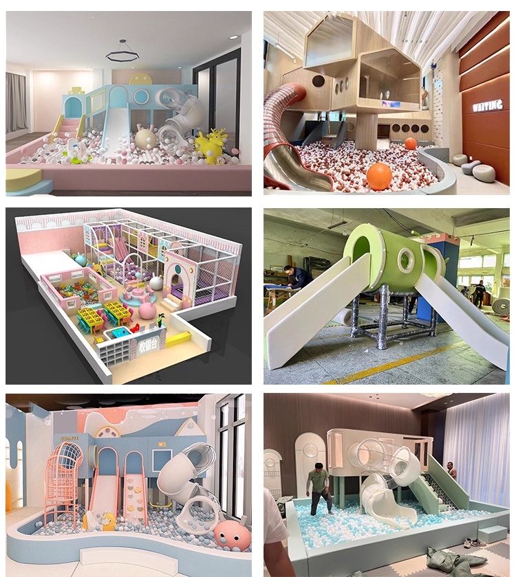 Modern-transparent-tube-slide-playground