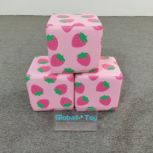 pink-strawberry-pattern-soft-play-cube-for-playroom