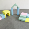Colorful Slide and Tunnel Soft Play Combo