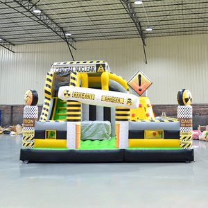 nuclear-theme-inflatable-slide-for-kids-rental