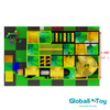 space rocket indoor play gym with modular design and soft play activities