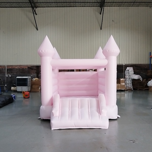 pink-inflatable-bouncy-castle-with-blower