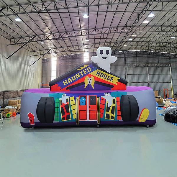 Haunted House Inlfattable Haunted House Inflatable Bouncy Castle | Halloween Inflatable for ...