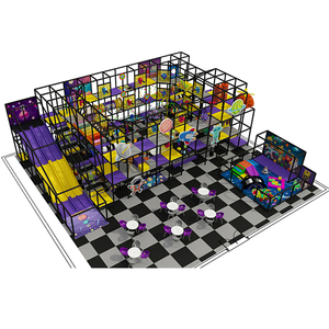 globalltoy space theme indoor playground with OEM design and installation services