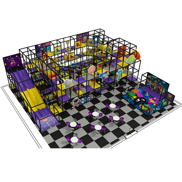 globalltoy space theme indoor playground with OEM design and installation services