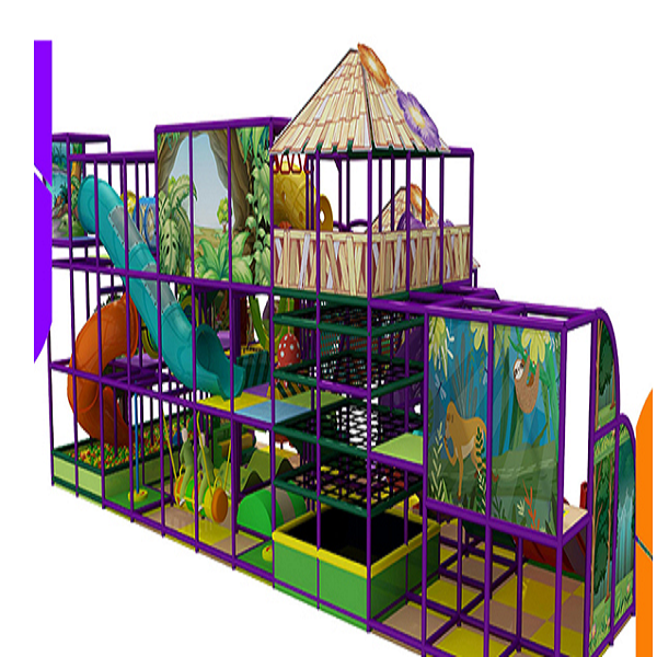 jungle-theme-indoor-playground-with-slides-and-ball-pit