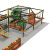 commercial-two-level-indoor-rope-course-for-fun-centers