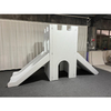 Carrusel de juego suave blanco con volante para niños en interiores Playground