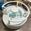 Kids indoor rotating merry go round toy in white soft foam material for playgrounds