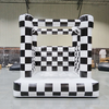 Commercial checkerboard jumping castle with air blower for hire