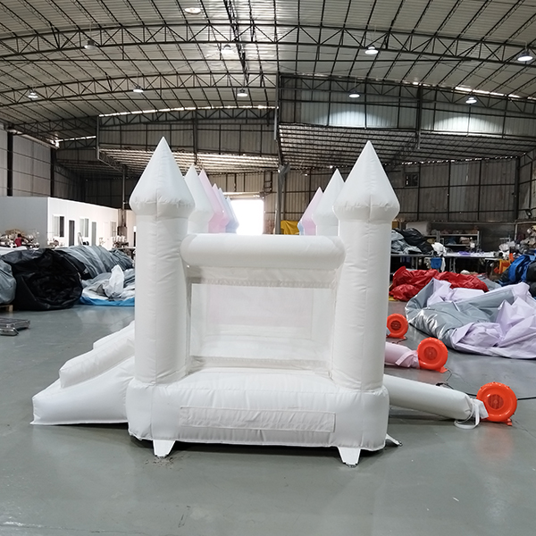 pastel inflatable jumping castle for children party
