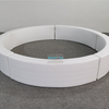 white soft play fence for toddler gym centers