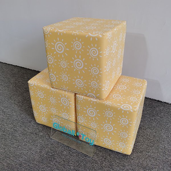 yellow-sun-pattern-soft-play-block-for-playroom