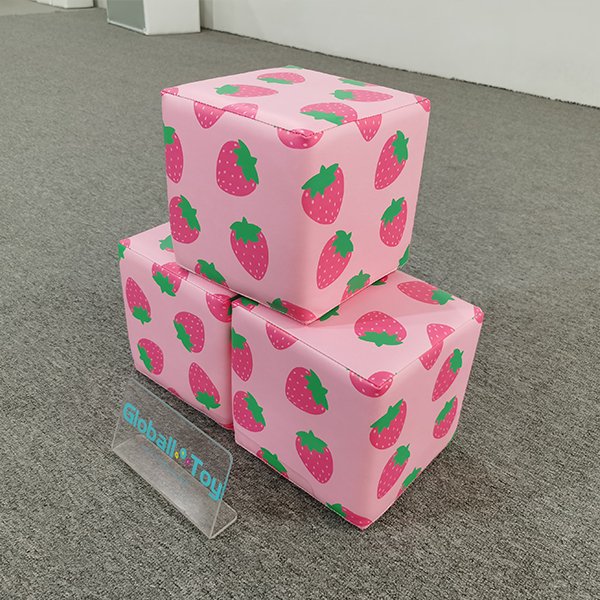 strawberry-print-soft-play-cube-for-toddlers