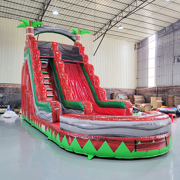 commercial-volcano-bounce-slide-for-water-parks