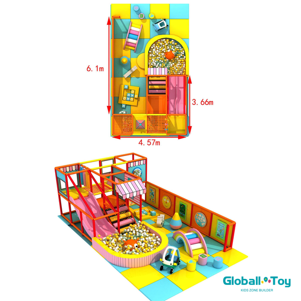 Venta al por mayor de equipos de juego suave en colores pastel para niños, proveedores de juegos infantiles interiores