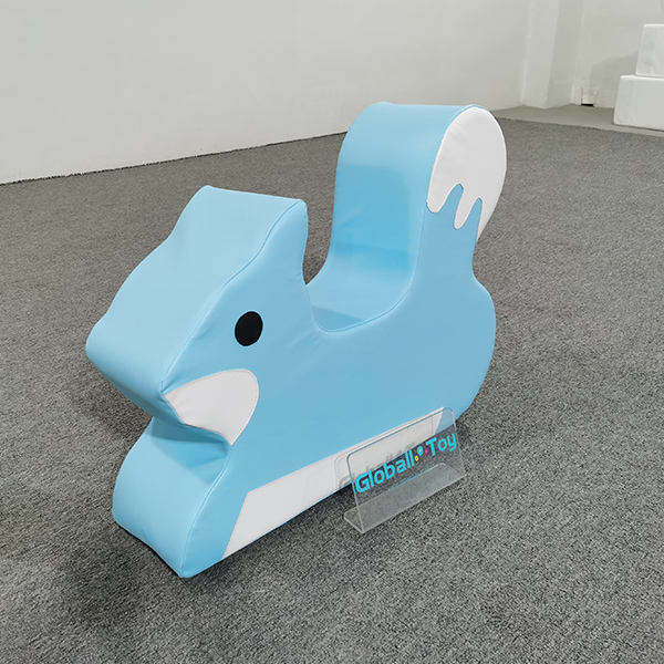 kids-blue-squirrel-shape-soft-play-rocker