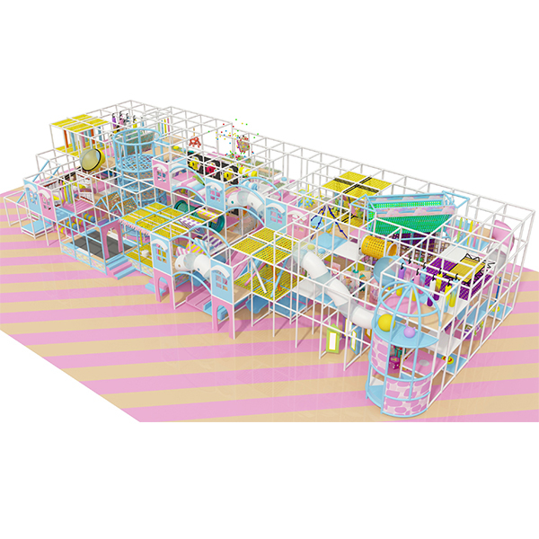 candy-theme-indoor-playground-with-pink-and-blue-slides