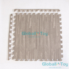 daycare foam floor mat wood pattern soft play tile for children