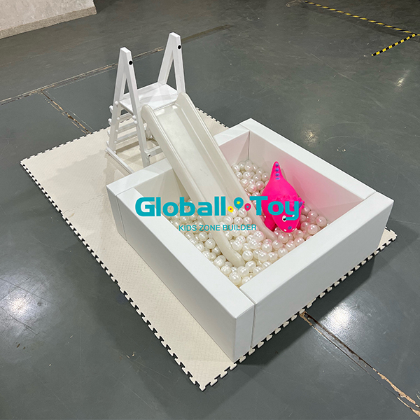 Indoor Ball Pit and Slide for Toddlers Play Area