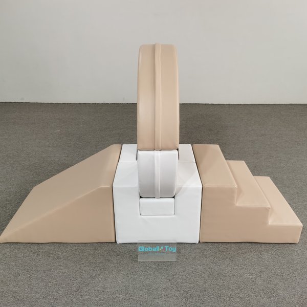 Soft-Play-Kletterset-Beige-Toddler-Development-Indoor-Playground-Equipment-Supplier