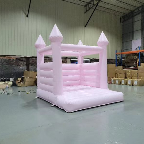 Castillo hinchable de salto rosa para niños Eventos de tiempo de juego