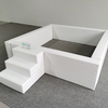 Puje de pelota de juego suave de espuma blanca para la configuración de la sala de juegos