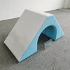 White toddler foam ramp playground factory