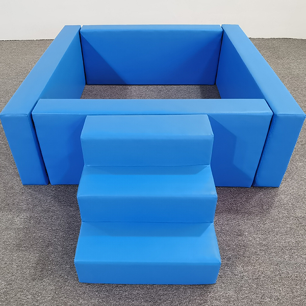 soft play blue ball pit set for party rental providers