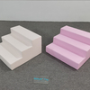 Soft Climbing Foam Steps for Toddlers in Pink And White Color Ideal for Indoor Rental Playgrounds Soft Play Parties And Event Hire Use