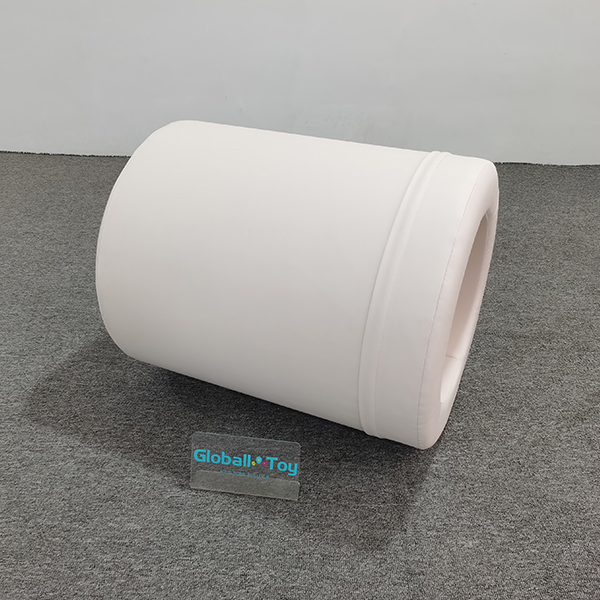 pink foam cylinder tunnel for toddler gym activities supplier