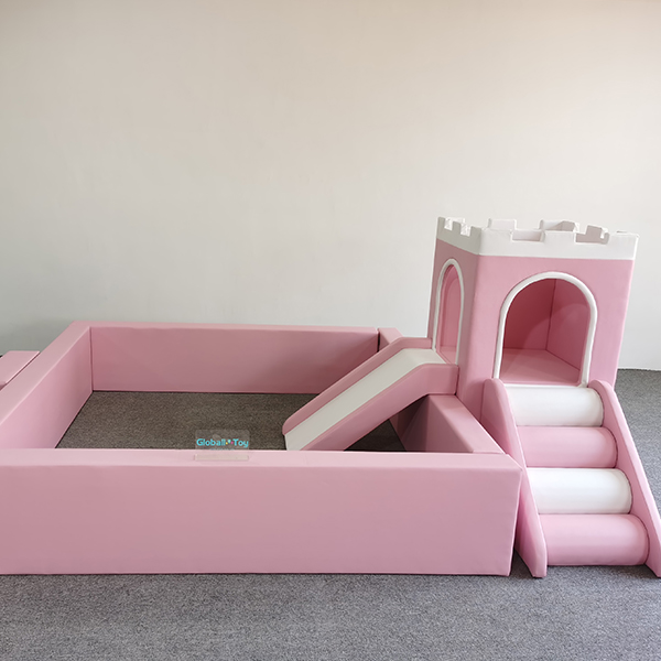 princess soft play set for children activity zones